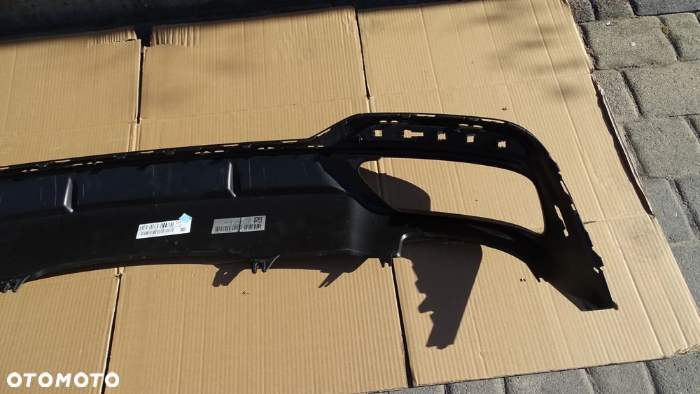 AUDI A5 S-LINE LIFT 8W6 - spoiler, dokładka zderzaka tylnego nowa oryginał !! - 5