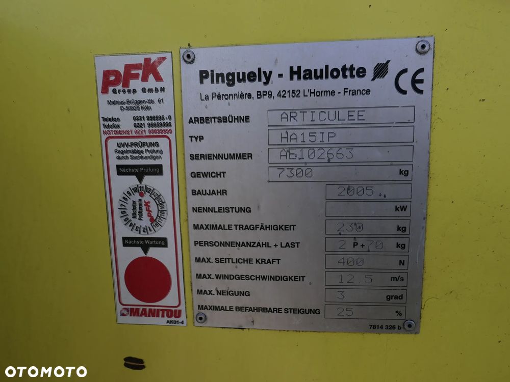 Haulotte HA15 IP - 2