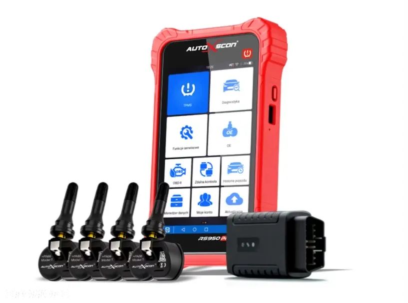 RS910 PRO TS Autoxscan tester usterek i kodowanie TPMS - 15