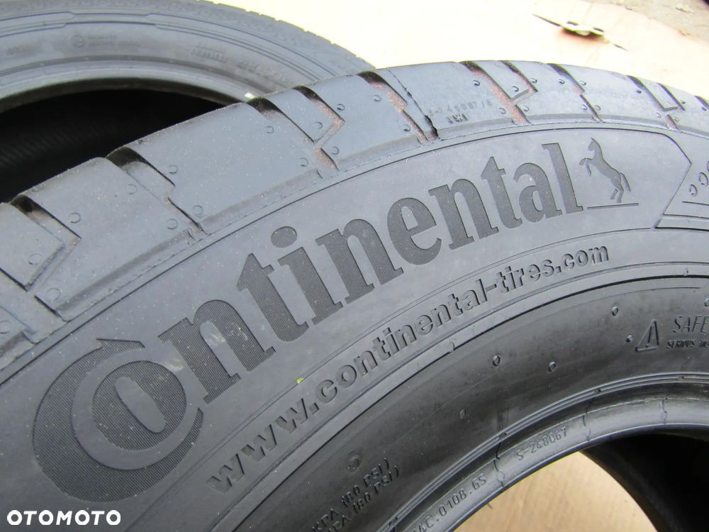 2x JAK NOWE Opony 235/65 16C 16 C Continental ContiVanContact 200 / 115/113R Letnie 7,5 mm 24r - 10