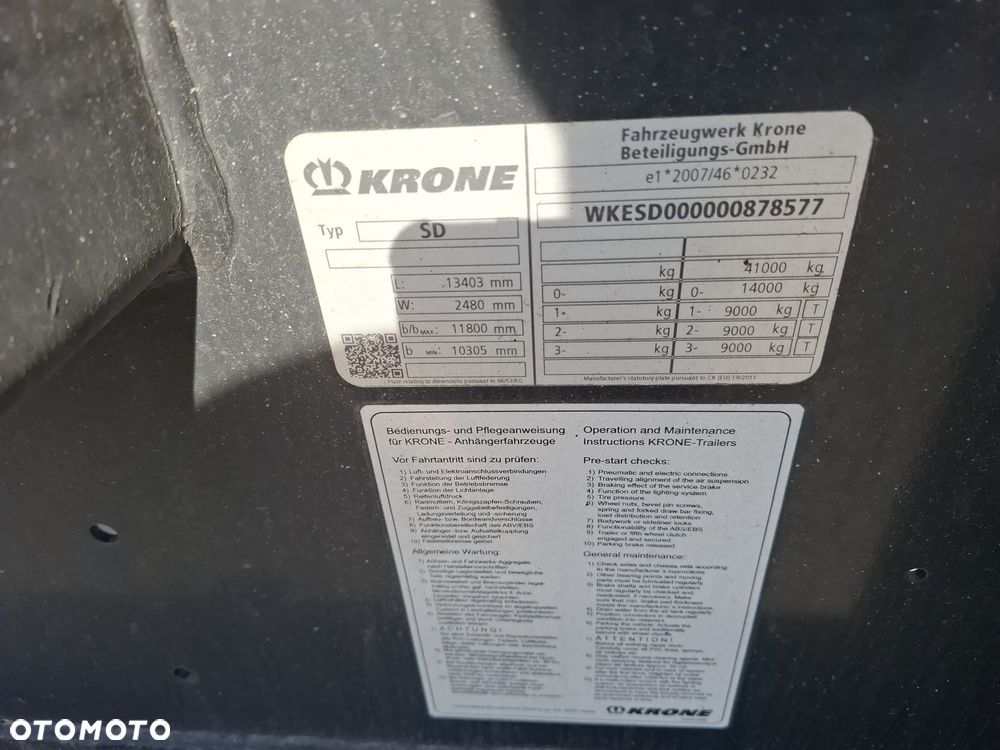 Krone SD - 4