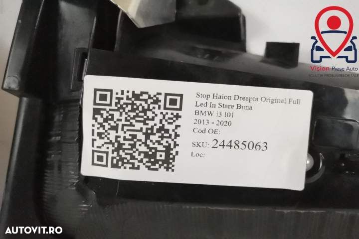 Stop Haion Stanga Original Full Led In Stare Buna BMW  i3  I01 [2013 - - 8