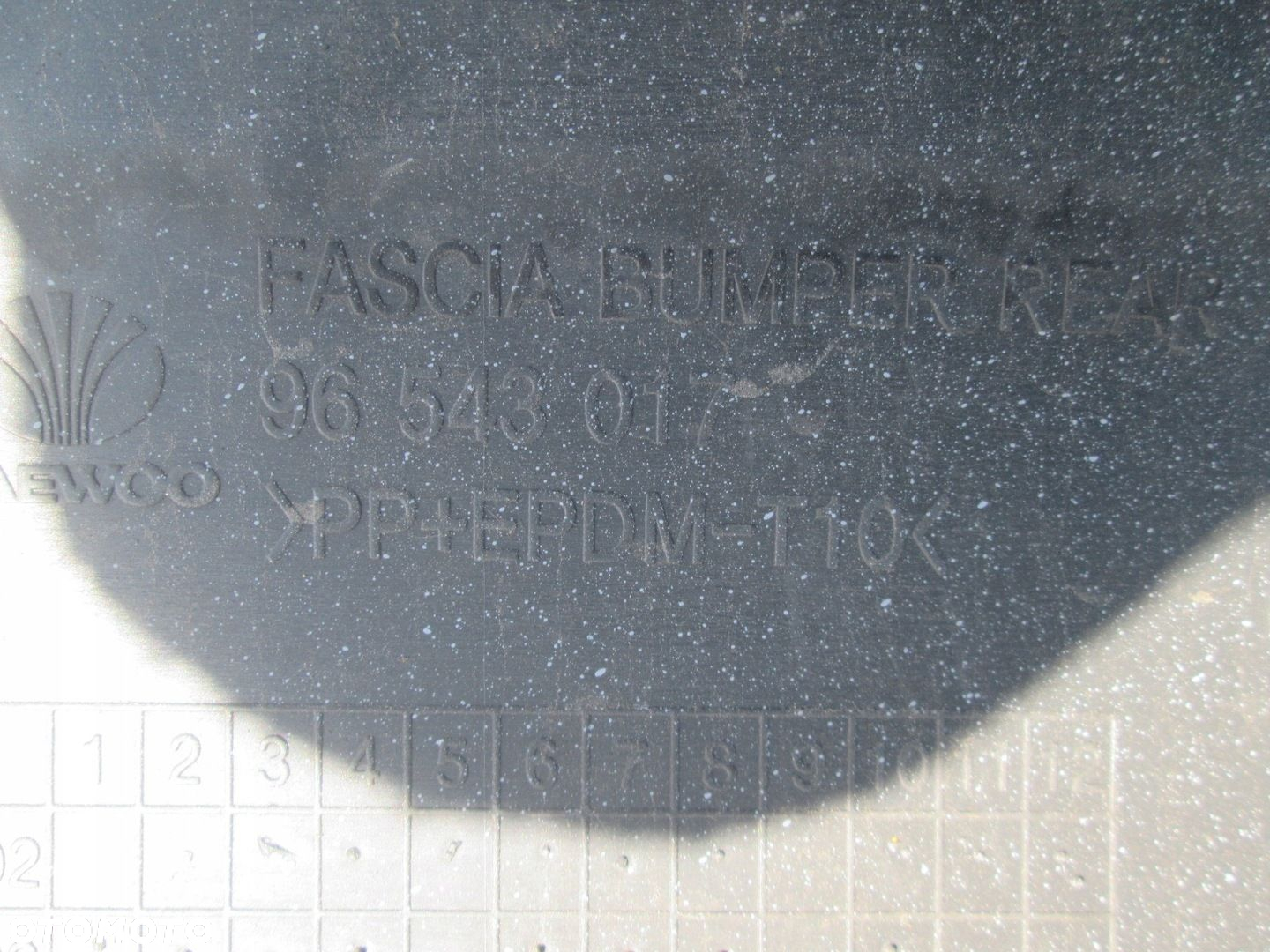 ZDERZAK TYŁ TYLNI DAEWOO KALOS 96543017 - 4