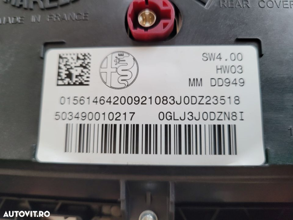 Navigatie Completa Display Unitate Joystick Alfa Romeo Stelvio Q4 949 Dupa 2015 Cu 12.000 Km - 8