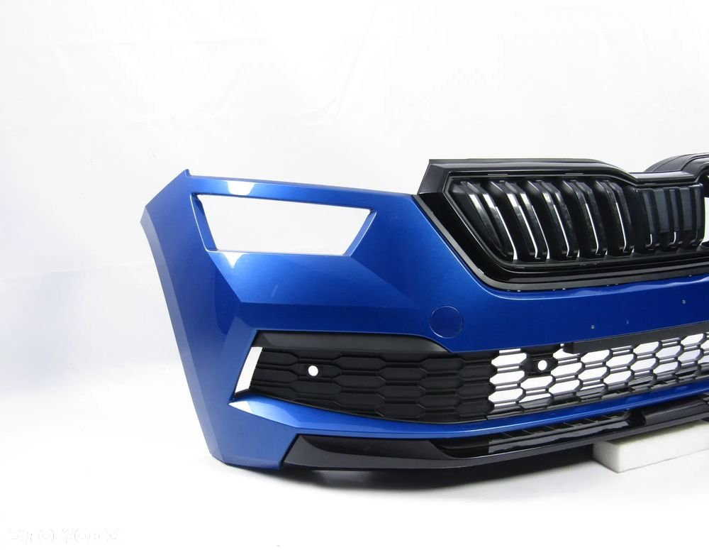 Zderzak przedni Skoda Kamiq 19 - 23 Pdc-4 Lakier LF5W - 19