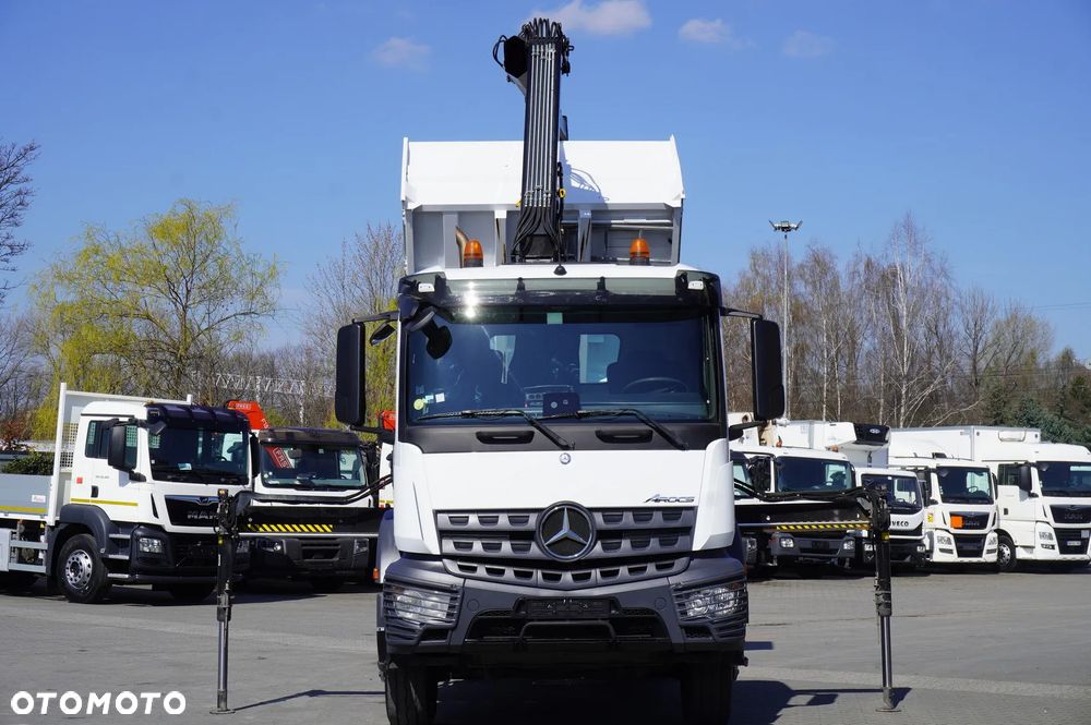 Mercedes-Benz Arocs 1830 / 90 tys. km! / HIAB 111 B-2 HIDUO - 13