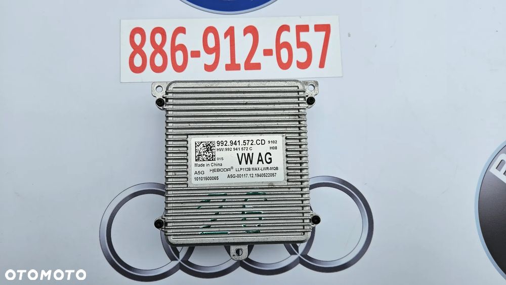 Skoda Octavia IV 4 5E 2020- Przetwornica Moduł LED 992941572CD - 1
