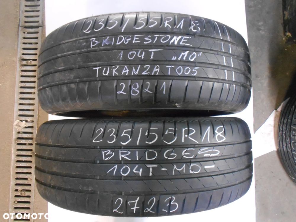 OPONY 235/55R18 BRIDGESTONE TURANZA T005 MO DOT 2723 / 2821 7.7MM - 1