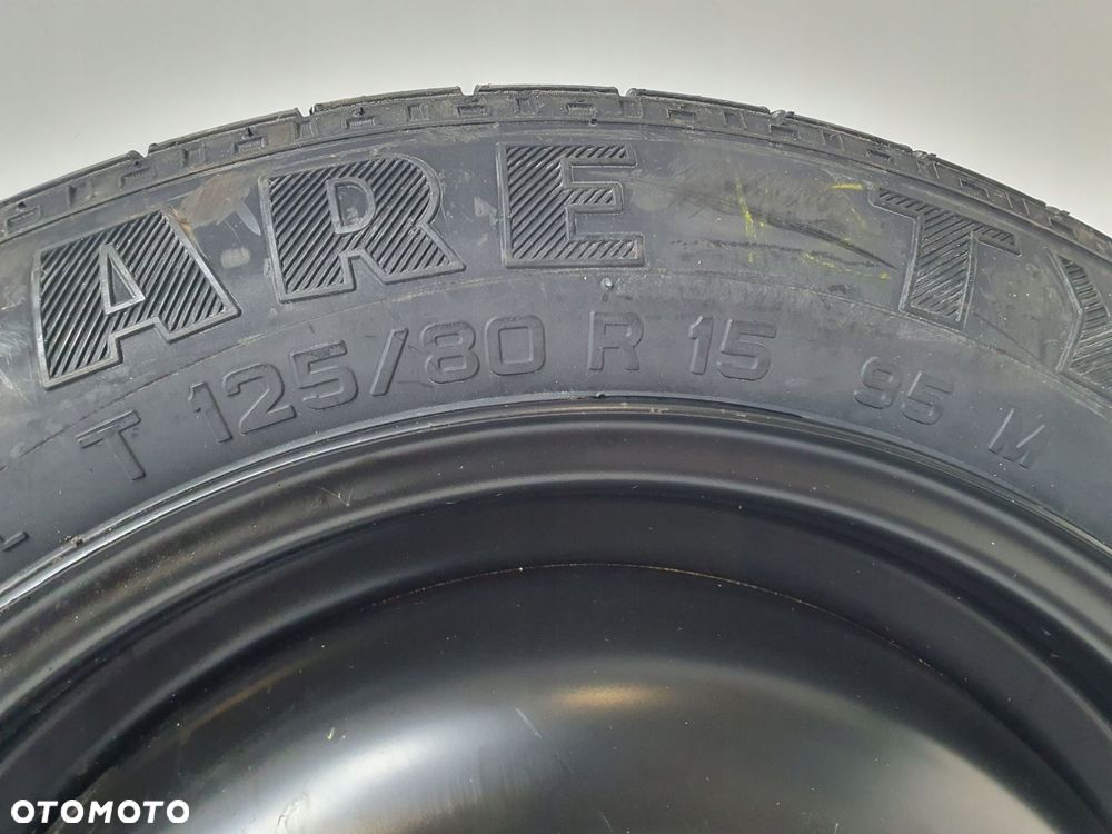 KOŁO DOJAZDOWE 125/80 R15 98AB-NA 2150836 4x108 Ford Fiesta Mk5 Mk6 - 10