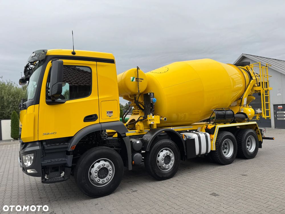 Mercedes-Benz AROCS 3240 8x4 BETONOMIESZARKA STETTER SCHWING , DMC 34000 KG, 2016 ROK, IDEAŁ - 6