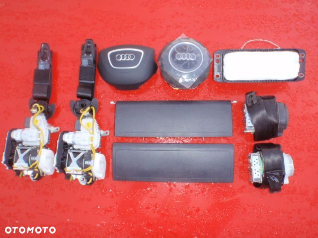 AUDI A5 S5 8T DESKA KONSOLA KOKPIT PULPIT PÓŁKA PARAPET AIRBAG oliwkowa - 5