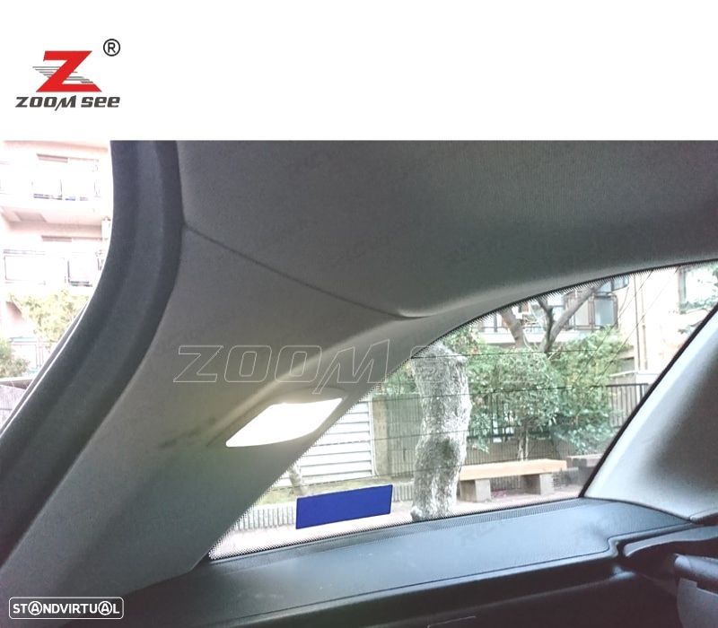 KIT COMPLETO DE 20 LÂMPADAS LED INTERIOR PARA MERCEDES CLASE B W245 B150 B160 B170 B180 B200 05-11 - 2