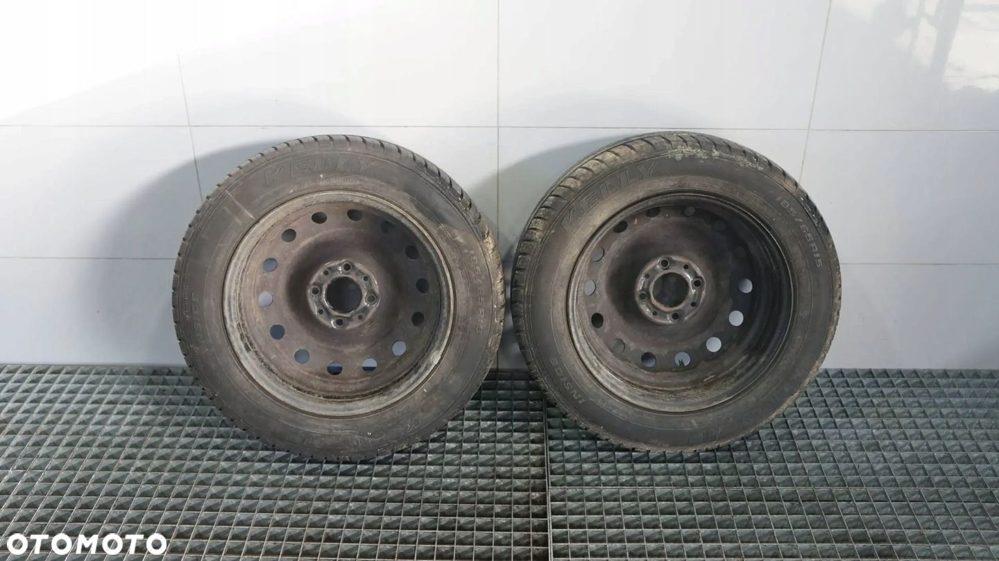 KOMPLET KÓŁ OPON LETNICH 4X108 R15 ET18 185/65 CITROEN XSARA PICASSO - 5