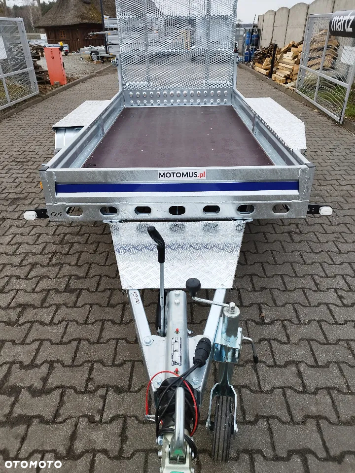Wiola Przyczepa Wiola B2630 292x142 dmc 2700kg mocna spawana rama minikoparka walec - 9