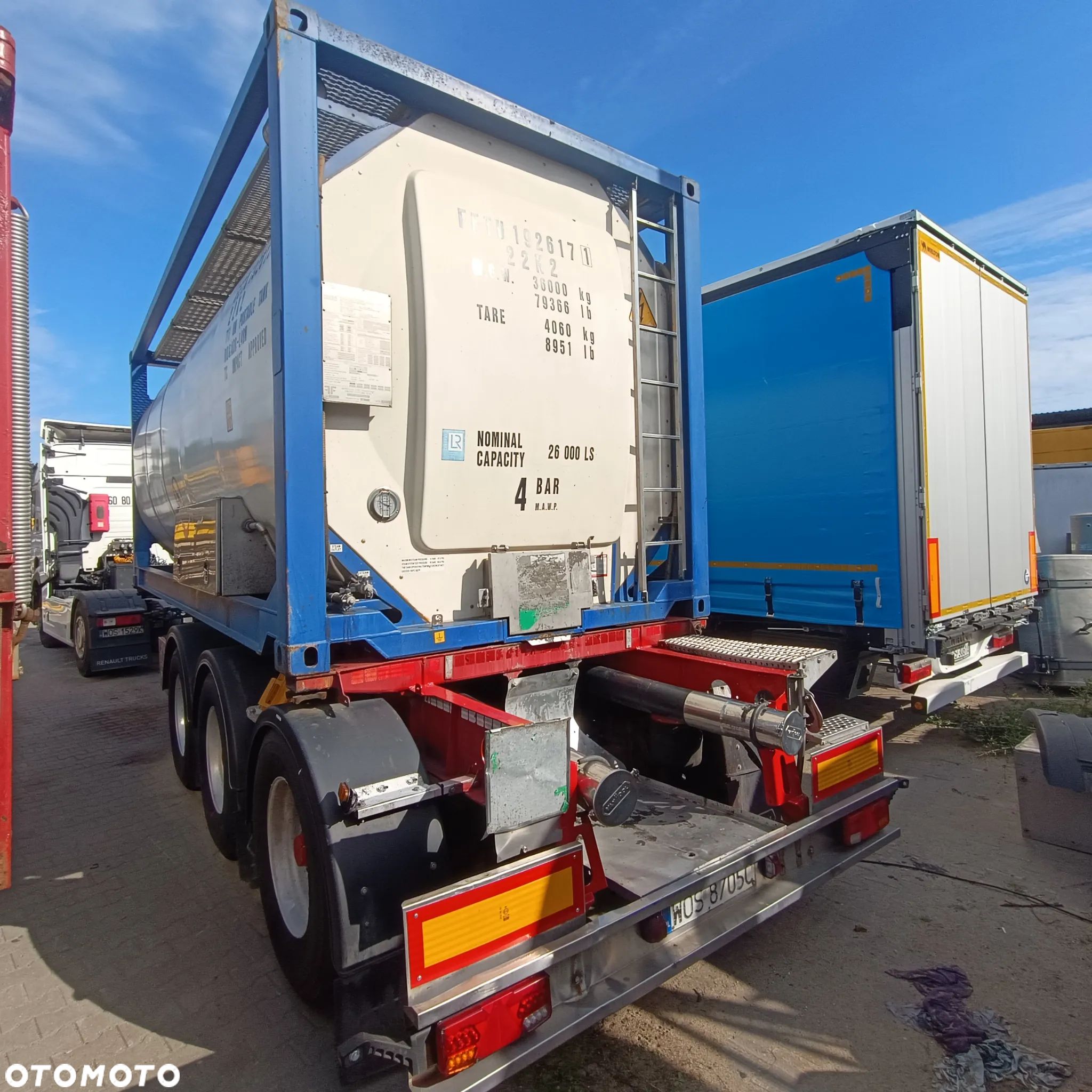 Van Hool 3-assige Tank kontener 26000 l Webasto L4BN - 1