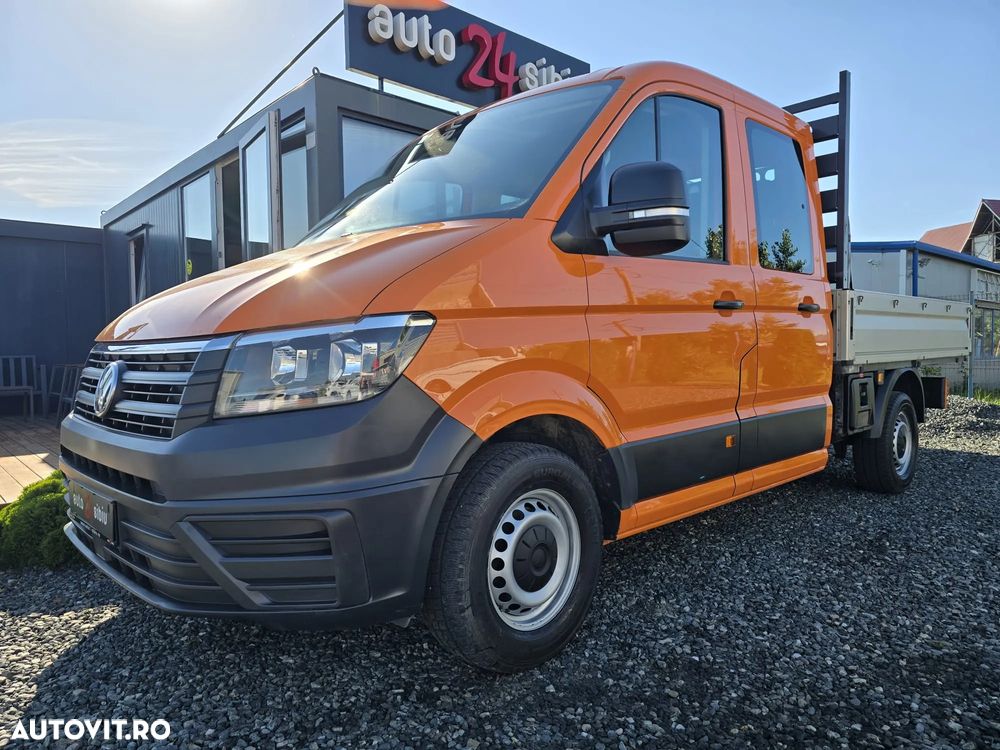 Volkswagen Crafter 140 CP doka 6 loc. bena 2,7 m. 2019 - 2