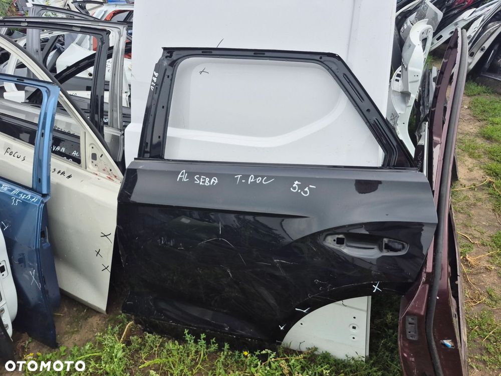 Drzwi Volkswagen T-Roc 2017-2024r. Tył Lewy - 1