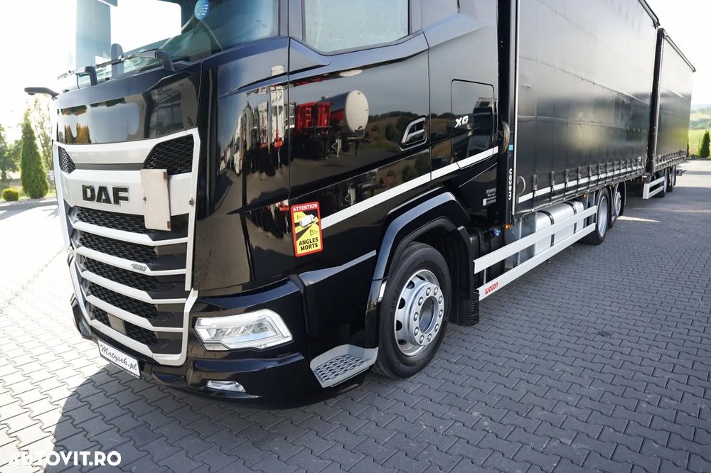 DAF XG 480 / COMBINAȚIE TANDEM / 120 M3 / TRAVERSE / PUNTE RELAXABILĂ / I-PARK COOL / WECON / SAF / 2023 - 7