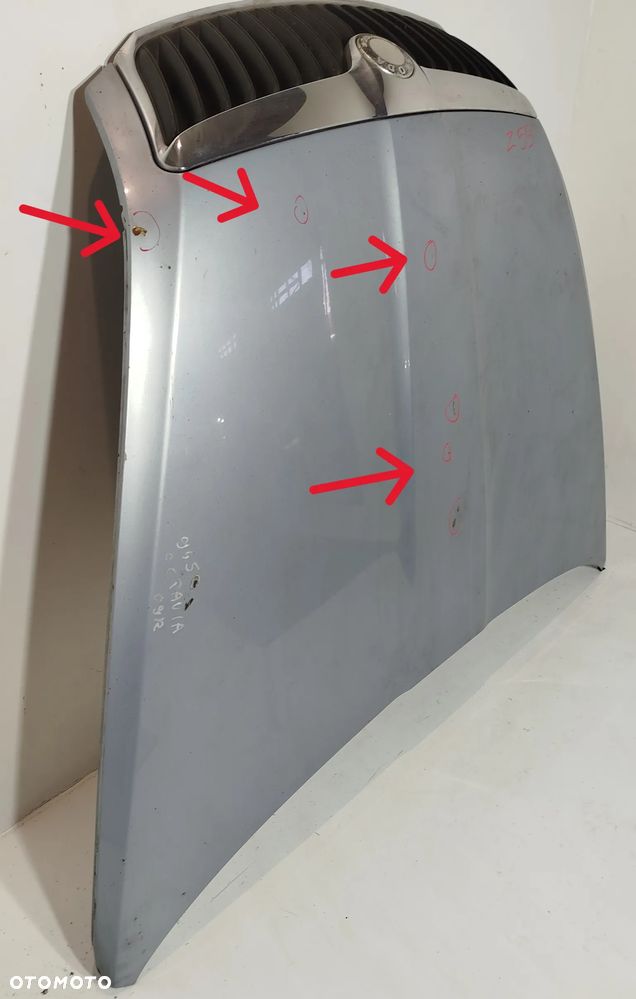 maska pokrywa silnika SKODA OCTAVIA II LIFT 08-13 9452 - 3