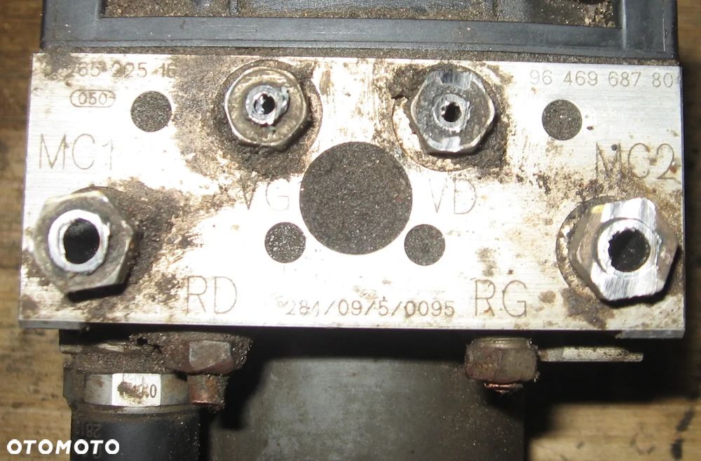 CITROEN C4 PEUGEOT 307 sterownik ABS 9646968780 - 2