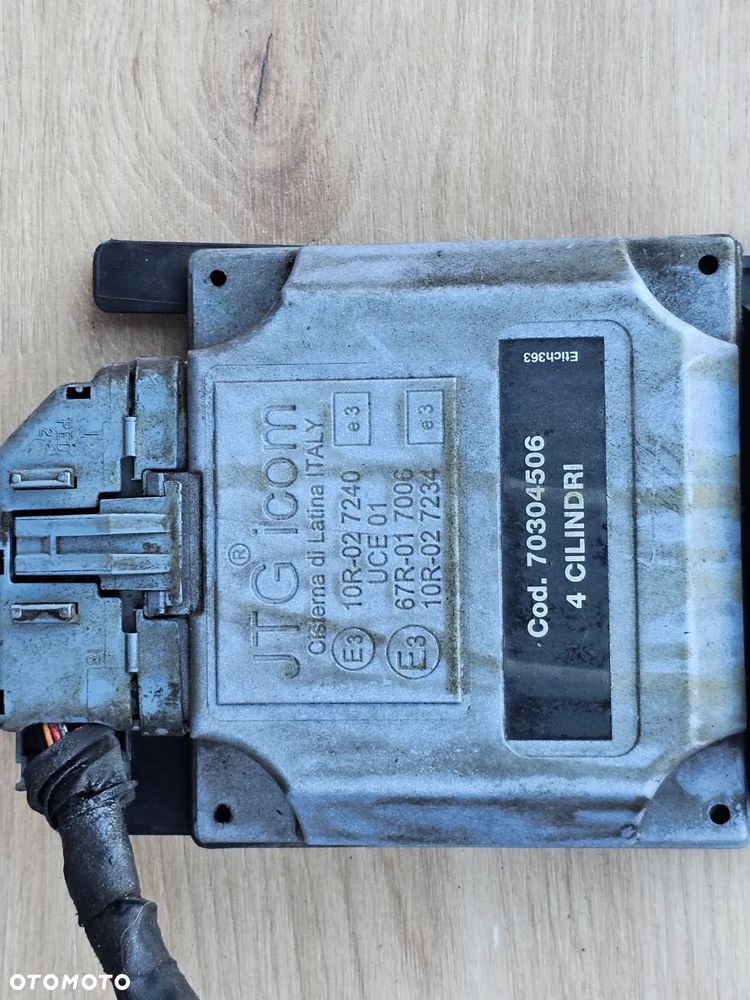 STEROWNIK KOMPUTER GAZU JTG ICOM PRZEWODY WIĄZKA OPEL INSIGNIA A 1.4 TURBO 10R-027240 70304506 - 2
