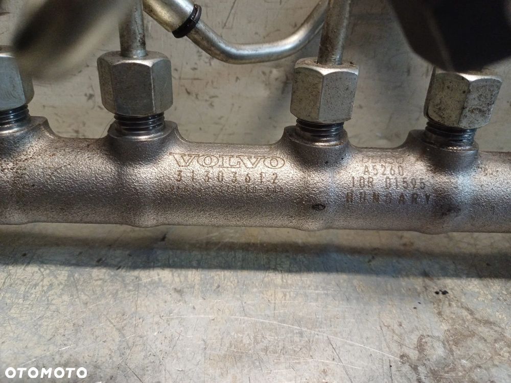 LISTWA WTRYSKOWA 31303612 VOLVO V40 II S40 V60 XC60 2.0 DIESEL CZUJNIK - 2