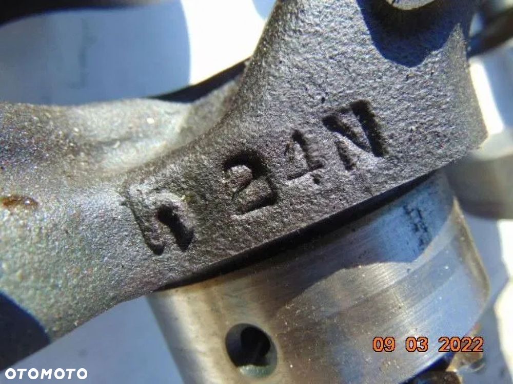 BMW E39 E38 E53 X5 M62TU 540i 740i  WAŁ korbowy X5 E53 4.4i NR 1704768 DOBRY SPRAWNY - 5