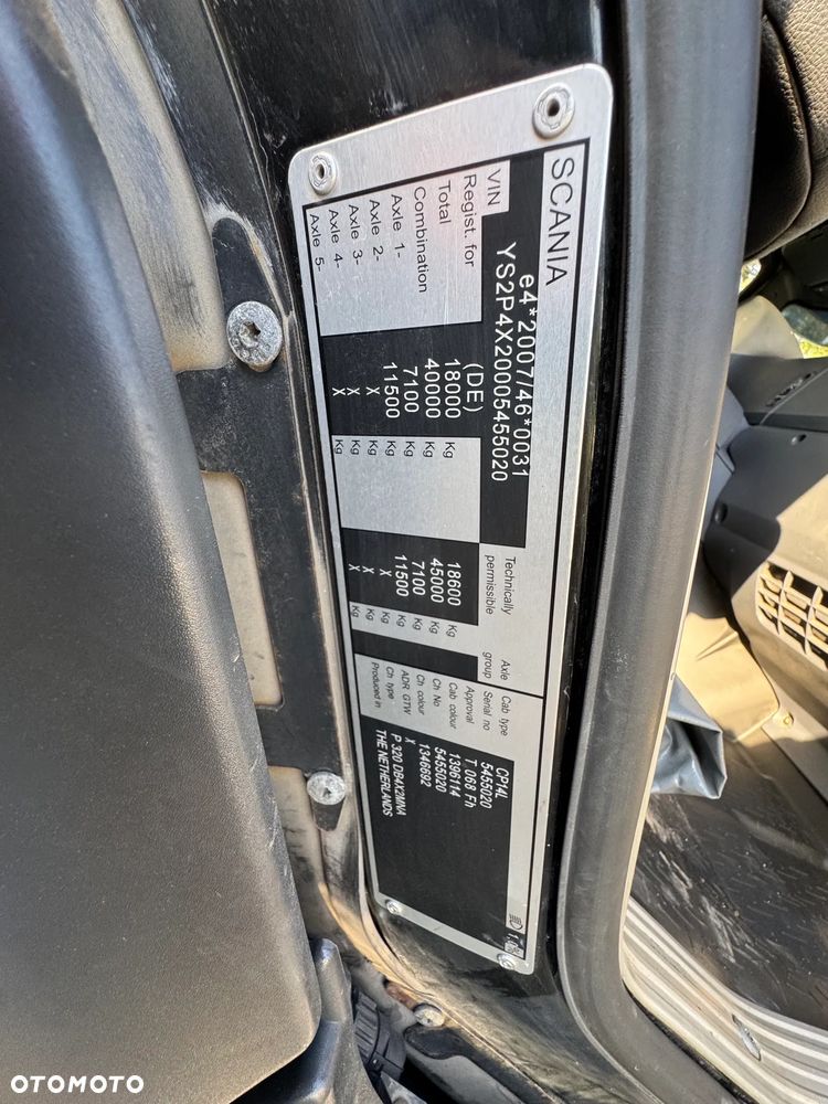 Scania P 320/Euro 6/bez Egr/do zabudowy/ - 27