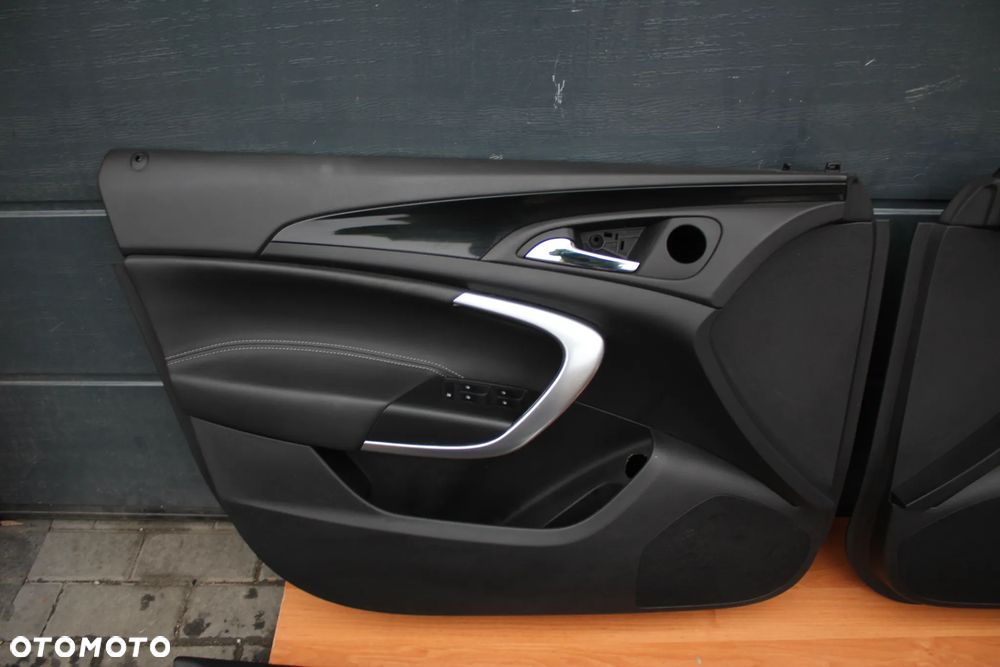 FOTELE KANAPY PÓŁ SKÓRA GRZANE BOCZKI OPEL INSIGNIA A HATCHBACK SEDAN KOMBI EUROPA - 23