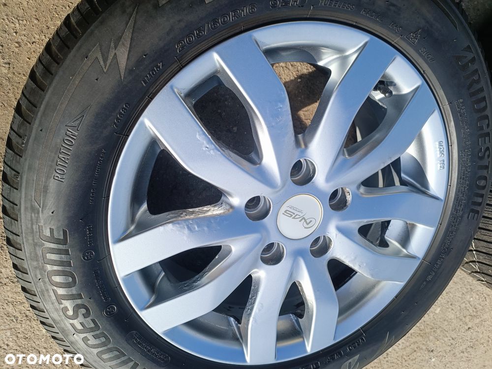 5x114,3 5x114 Felgi Aluminiowe Alufelgi 16 Koła Zimowe Zima KIA HYUNDAI MAZDA MITSUBISHI HONDA RENAULT NISSAN TOYOTA SUZUKI Legnica ALU-RAD 205/60 6,5mm - 6