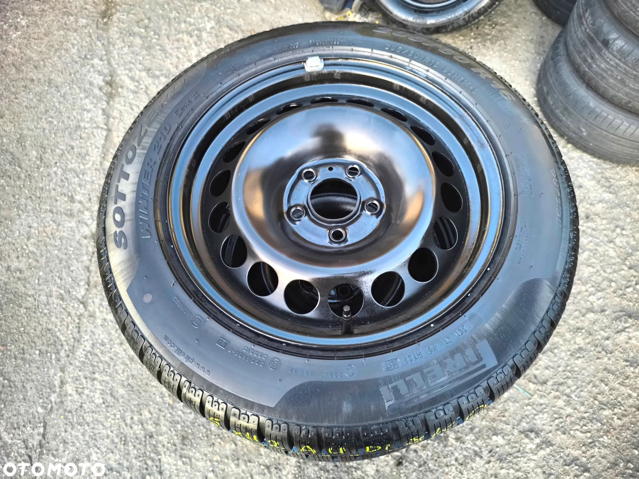 5x112 Felgi Stalowe Stal 16 Koła Zimowe Zima AUDI A4 B8 B9 8K0 Mercedes E W211 W212 KLASA C W205 B W247 7mm ALU-RAD Legnica 205/60 - 1
