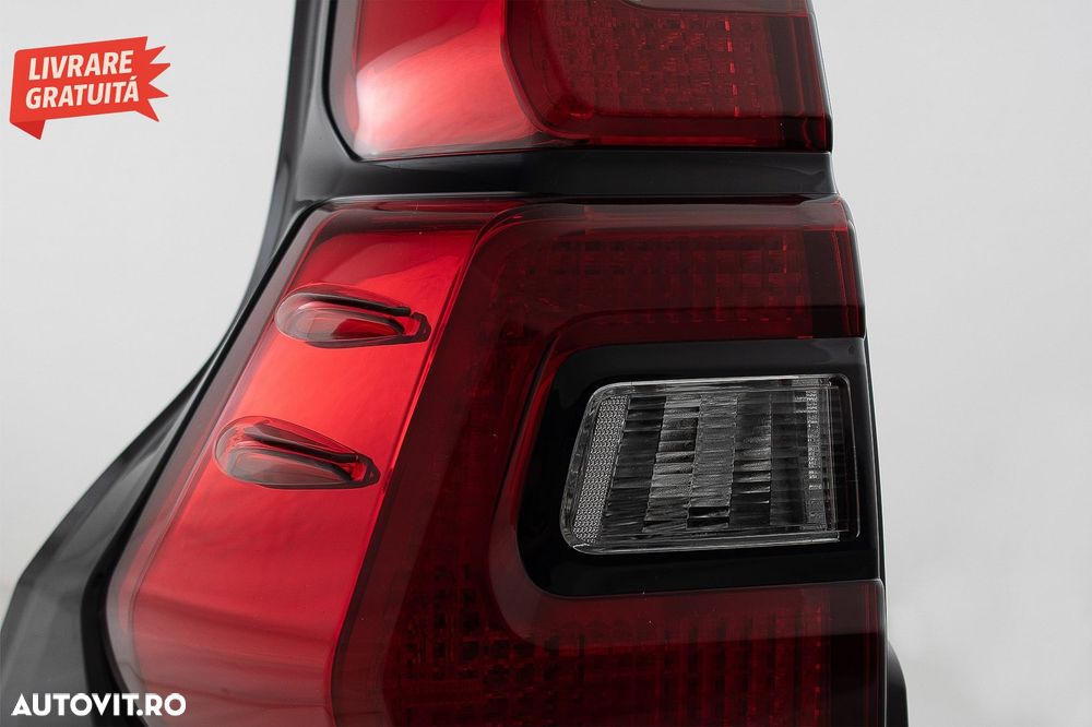Stopuri LED Toyota Land Cruiser FJ150 Prado (2010-2016) LED Light Bar (2018+) Desi- livrare gratuita - 4