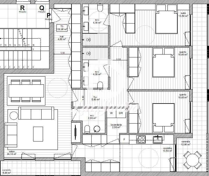 Apartamento T3  em Barcelos - Grande imagem: 4/36