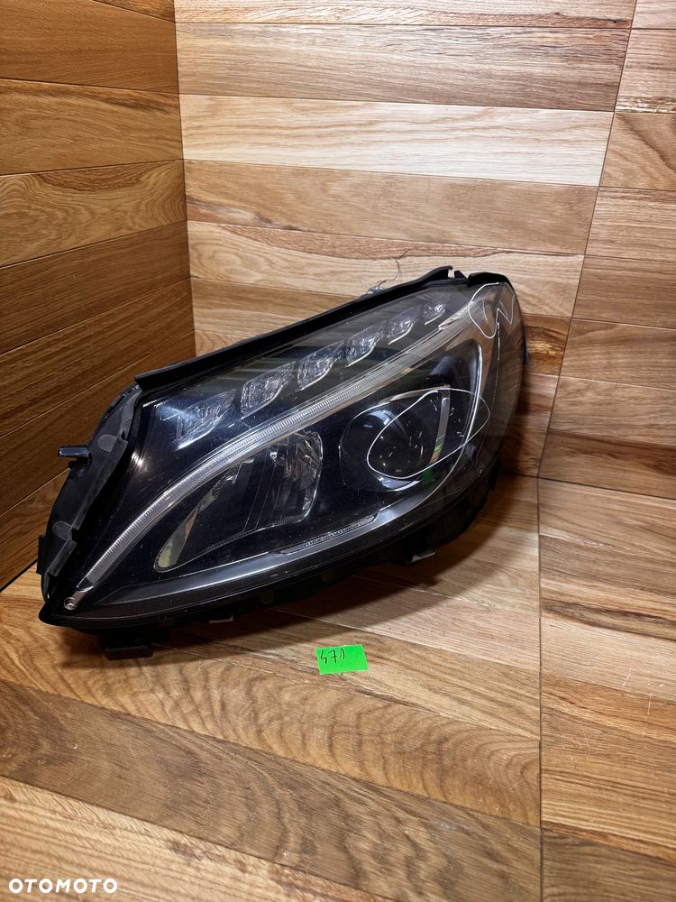 MERCEDES C-Klasa W205 205 lampa przednia LEWA FULL LED HIGH PERFORMANCE A2059062504 - 11