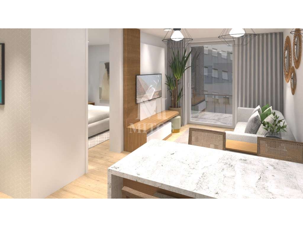 Apartamento T1 para venda na Praia da Amorosa - Viana do Castelo - Grande imagem: 2/13