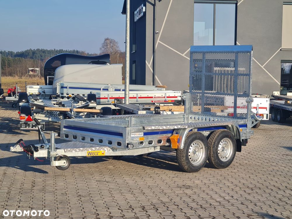 Wiola DOSTAWA 292x142x20 B2730 PRZYCZEPA DO PRZEWOZU MASZYN / BUDOWLANKA WYTRZYMAŁA hamowana - 2