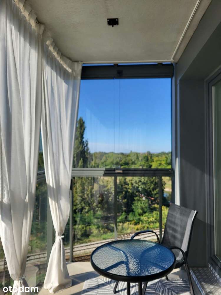 Mieszkanie 3-pokojowe z balkonem z widokiem na Odrę i na miasto