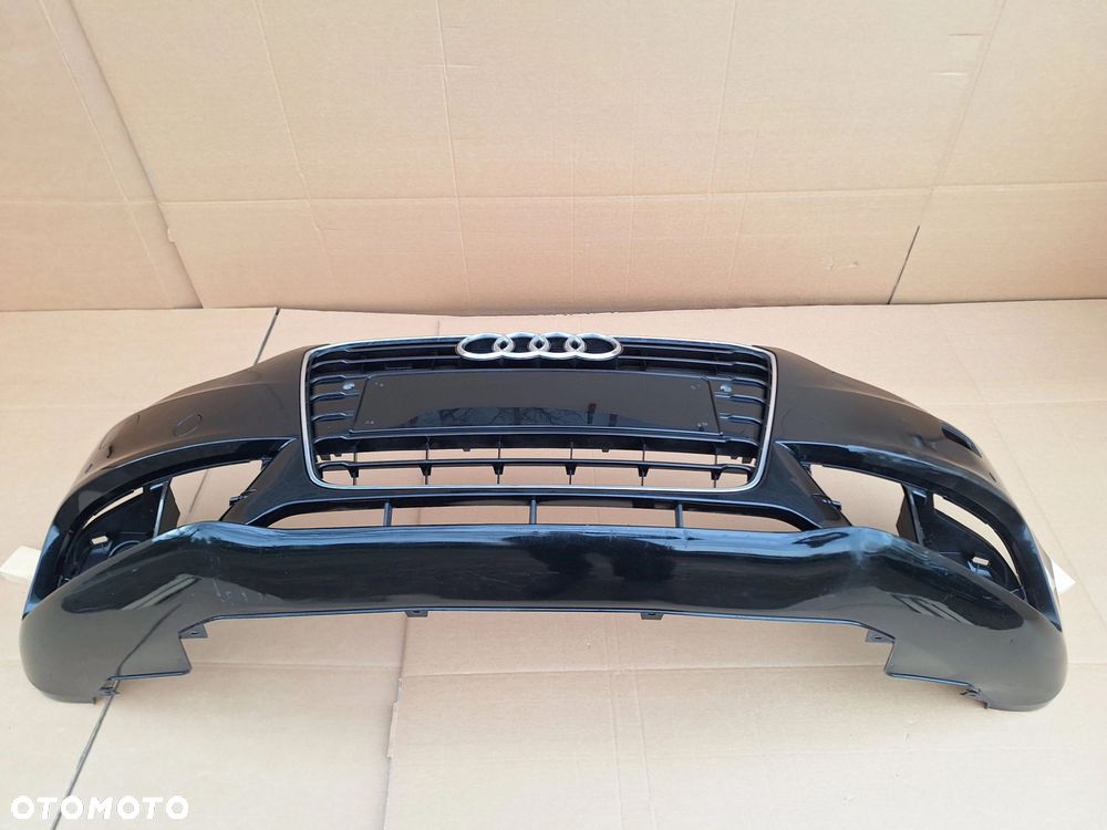 AUDI A5 LIFT 12-15r 8T0 ZDERZAK PRZÓD PRZEDNI+ORYG BLACK GRILL 8T0807437AD WYSYŁKA 24H - 10