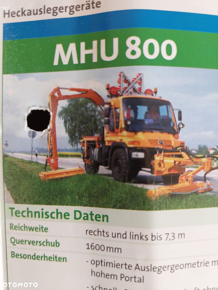 Mercedes-Benz Unimog U423 Kosiarka Mulag MHU 800, MK 1200 - 24