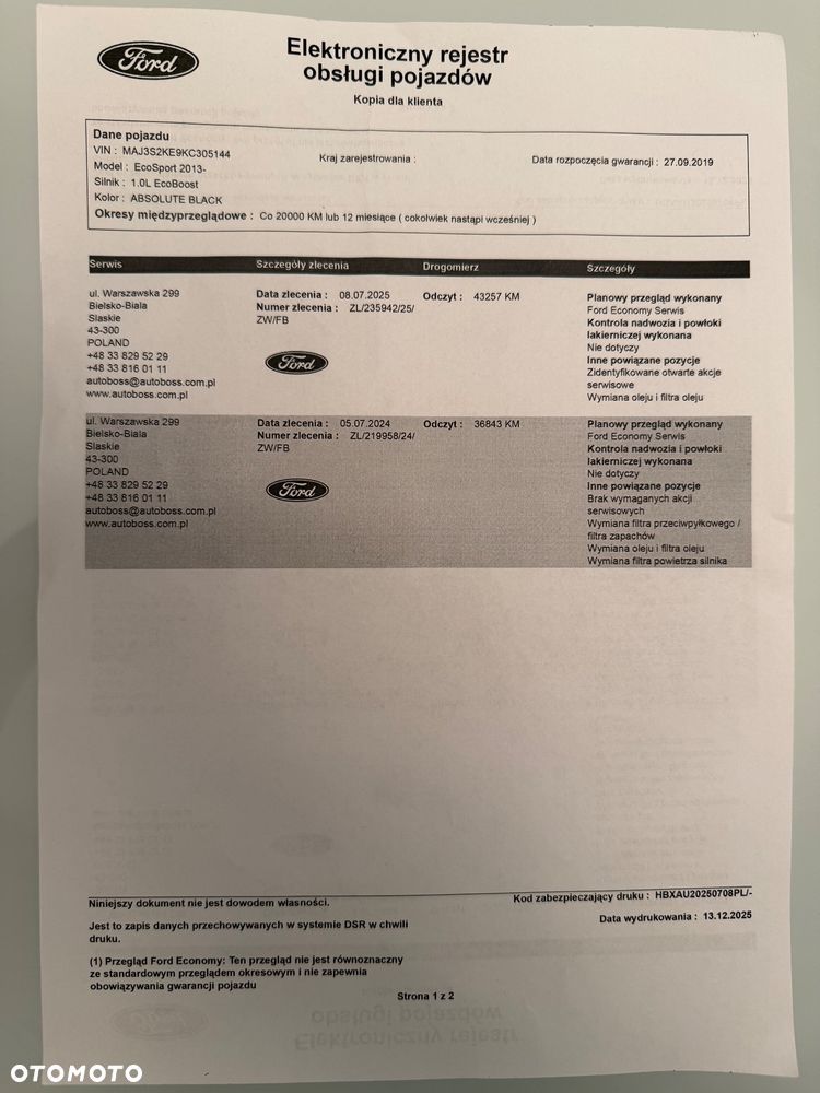 Ford EcoSport 1.0 EcoBoost TITANIUM - 17