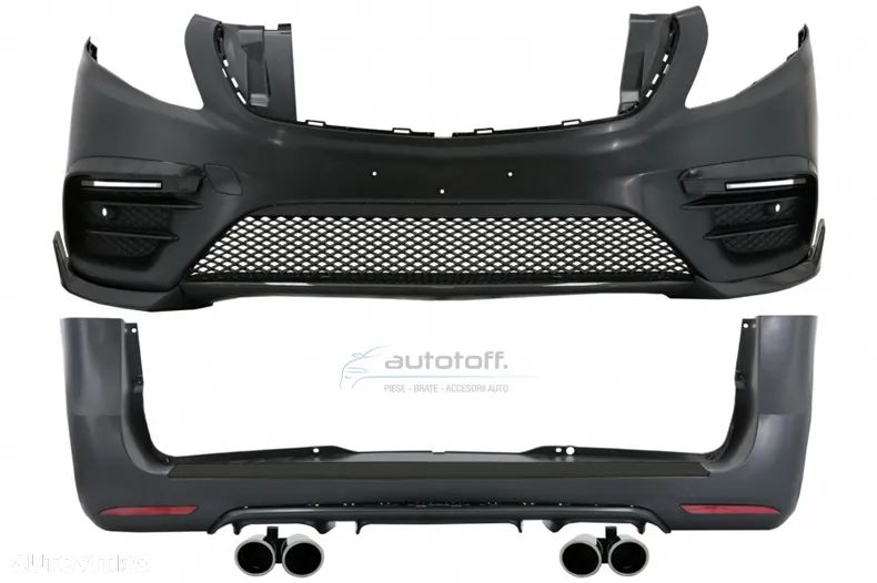Pachet exterior compatibil cu Mercedes V-Class W447 (2014-03.2019) - 1