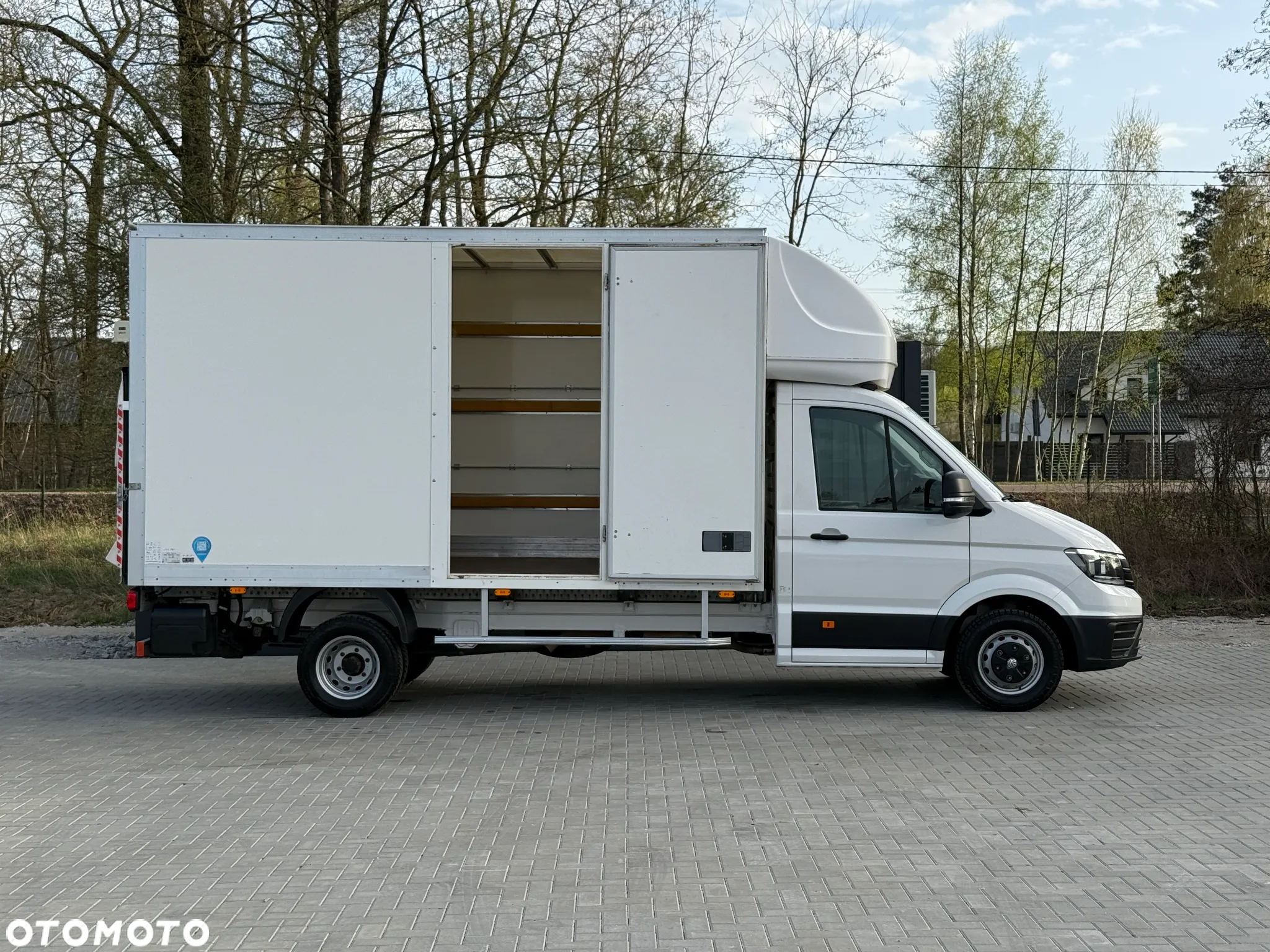 Volkswagen Crafter 2.0 177KM / 12.2021 / 51.850KM / Kontener 8EP + Drzwi Boczne / Winda 750KG / ZAREJESTROWANY - 6