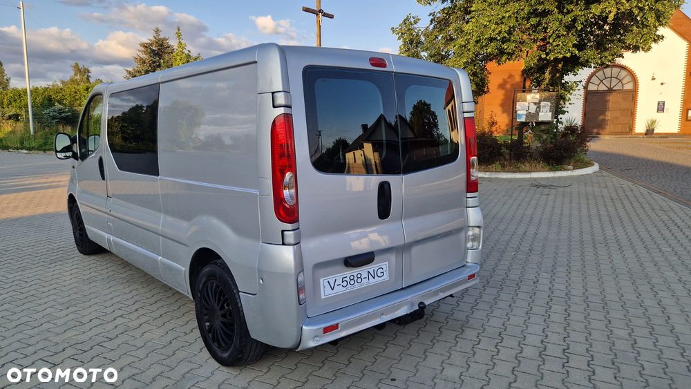 Opel VIVARO L2H1 Długi Klima Elektryka Navi Dubel Kabina 6os Brygadówka Pdc Serwis - 24