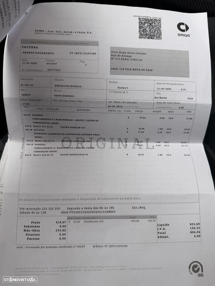 Smart ForTwo Coupé 0.8 cdi Passion 54 - 26