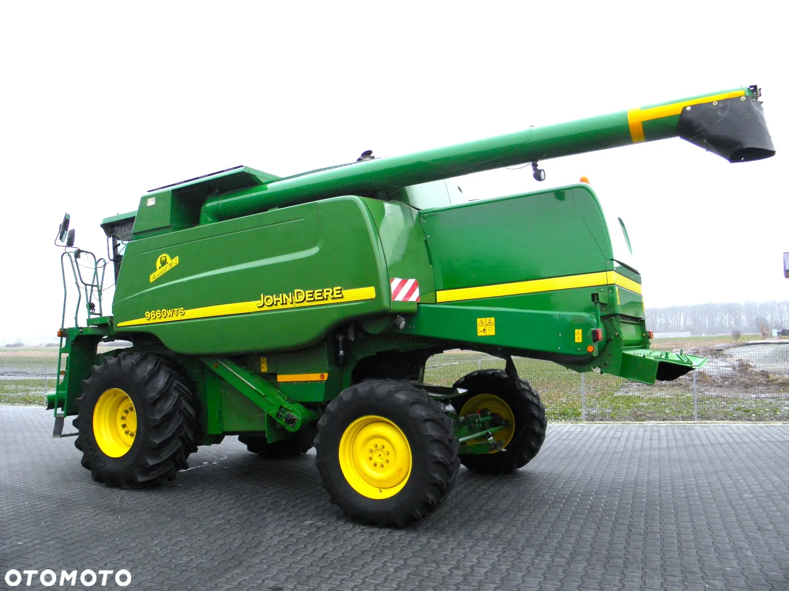 John Deere WTS 9660 HM 2004 Rok, 6,7 m heder, Nie Malowany, Stan Bardzo Dobry - 10