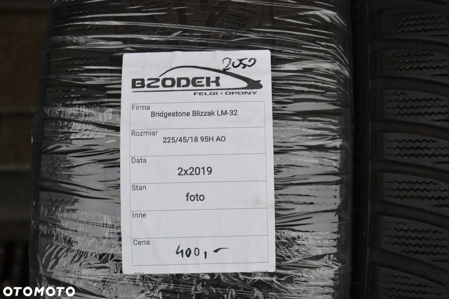 Opony zimowe Bridgestone Blizzak LM-32 2x 225/45/18 95H zima para 2szt - 2