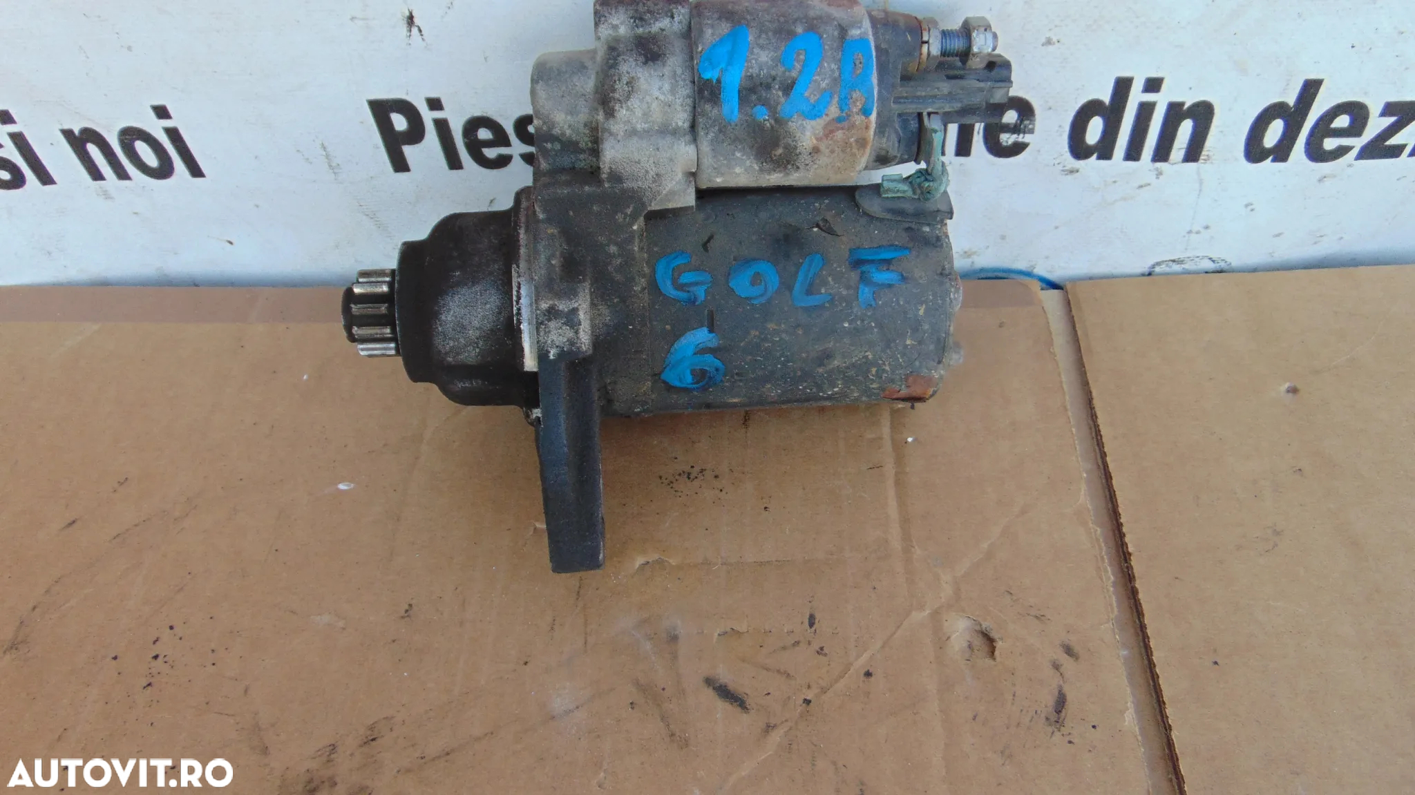 Electromotor VW Golf 6 1.2 benzina tsi Skoda Octavia seat leon toledo passat b7 polo 6r ibiza fabia - 2