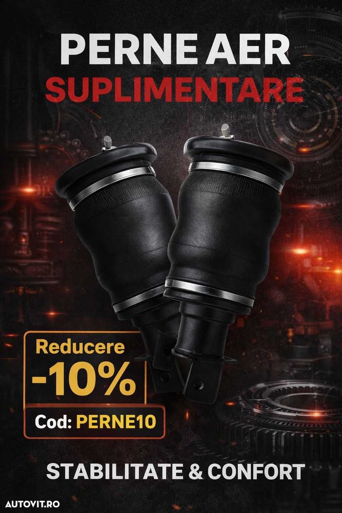 Perne aer suplimentare suspensie – stabilitate & confort -10% reducere - 1