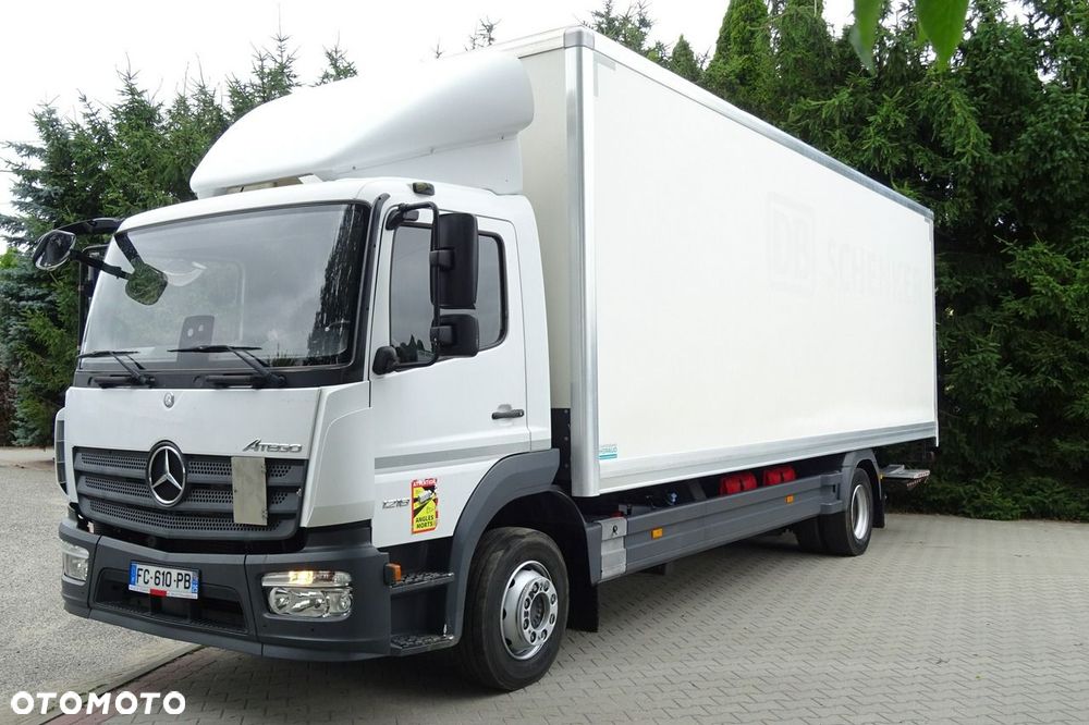 Mercedes-Benz Atego 1218 Euro 6 tylko 272 tys.km! kontener 18p winda - 1