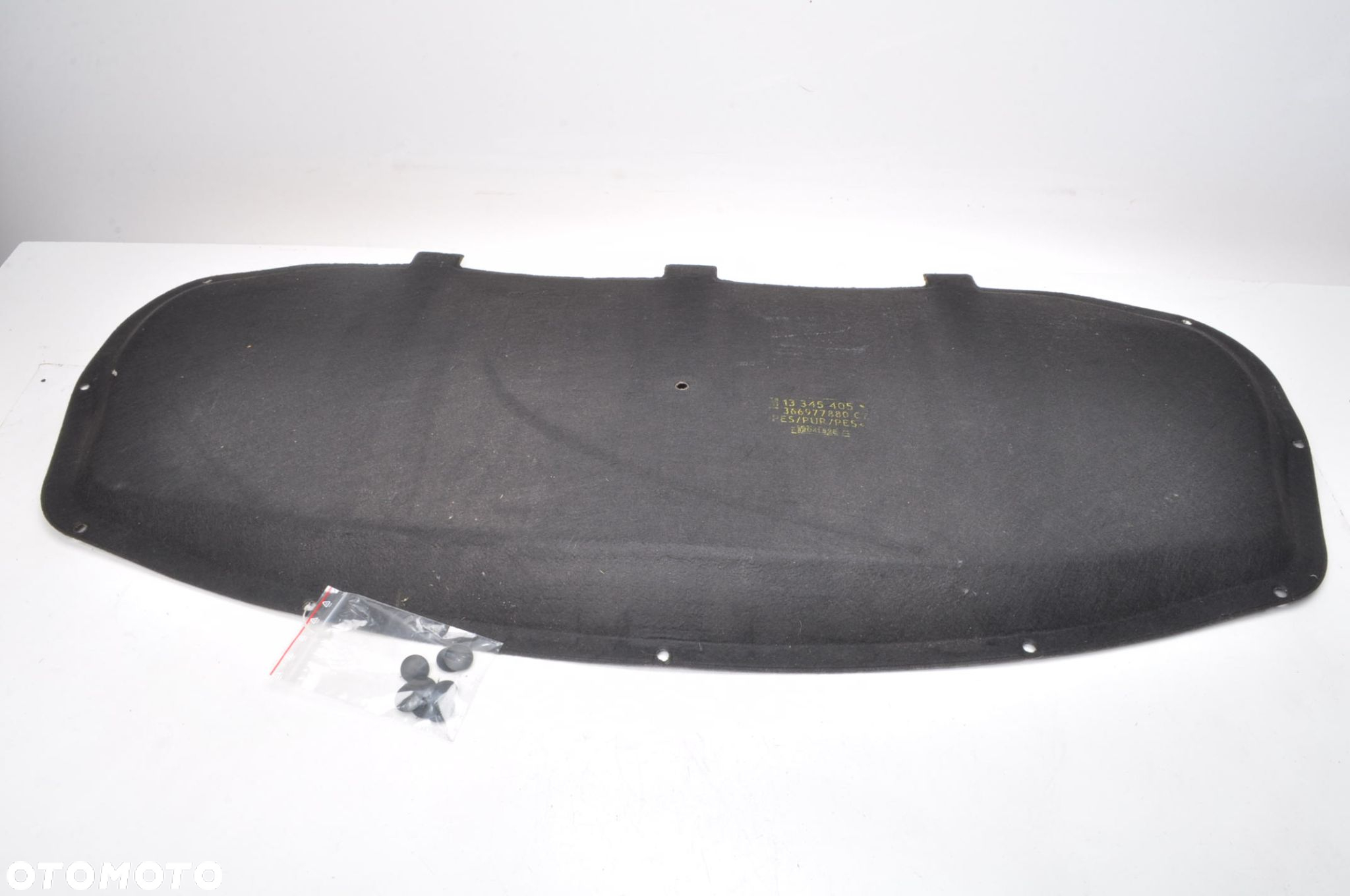 OPEL ASTRA J  WYGŁUSZENIE PODBITKA MASKI SPINKI 13345405 - 5